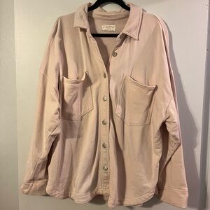 Z Supply All Day Knit Shirt Jacket